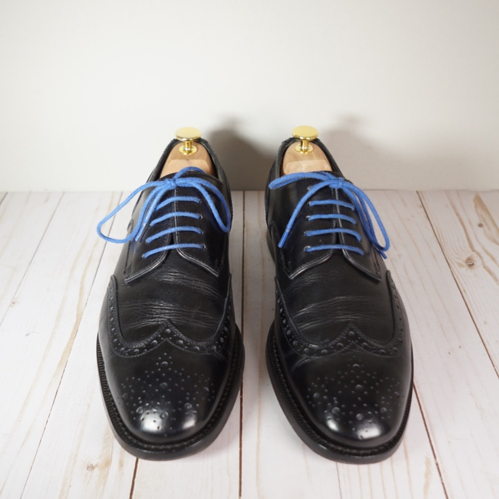 Allen Edmonds Modigliani Wingtip 8.5 3e (EEE) Made In Italy Wide Width Dress